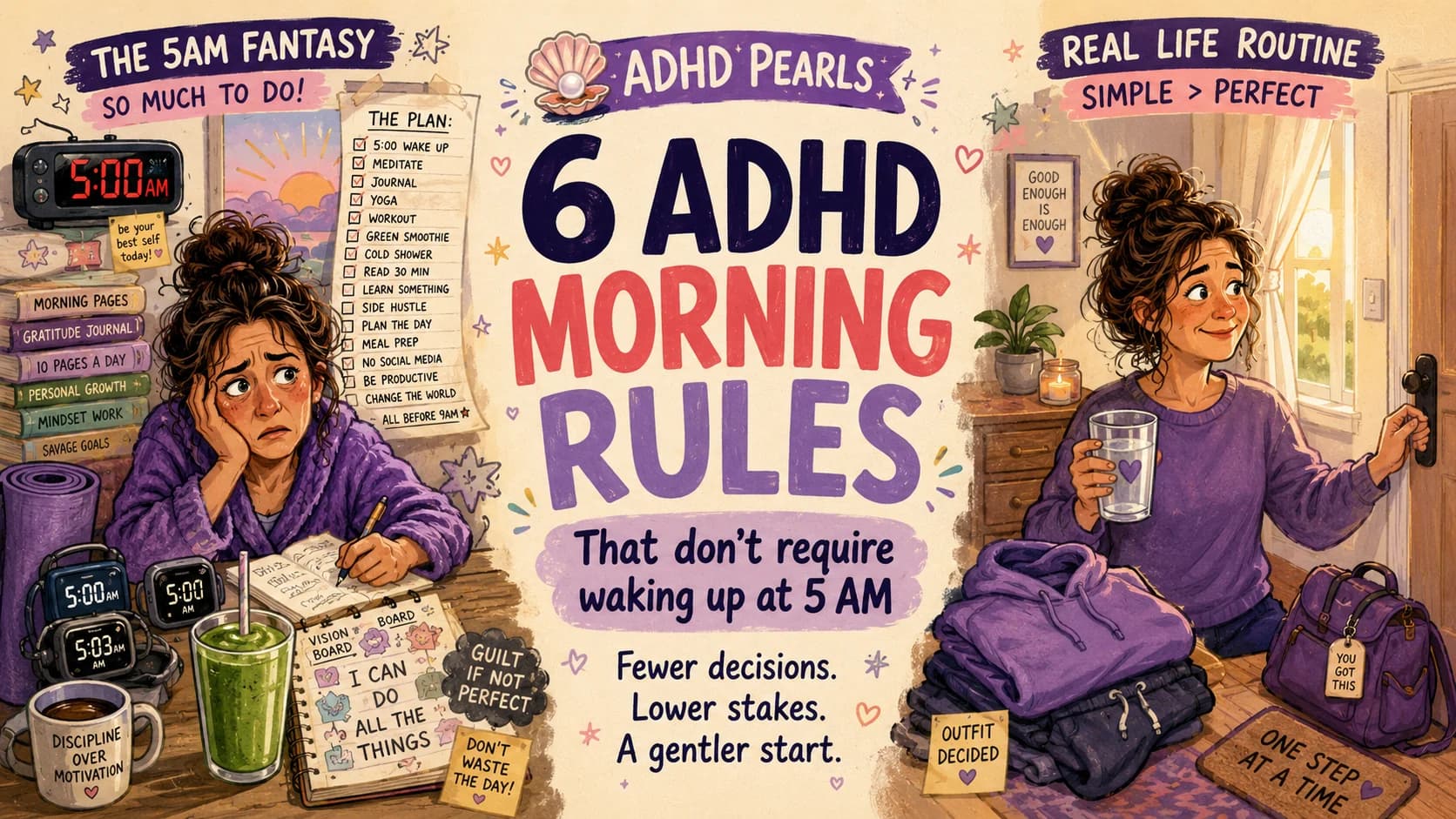 adhd morning routine