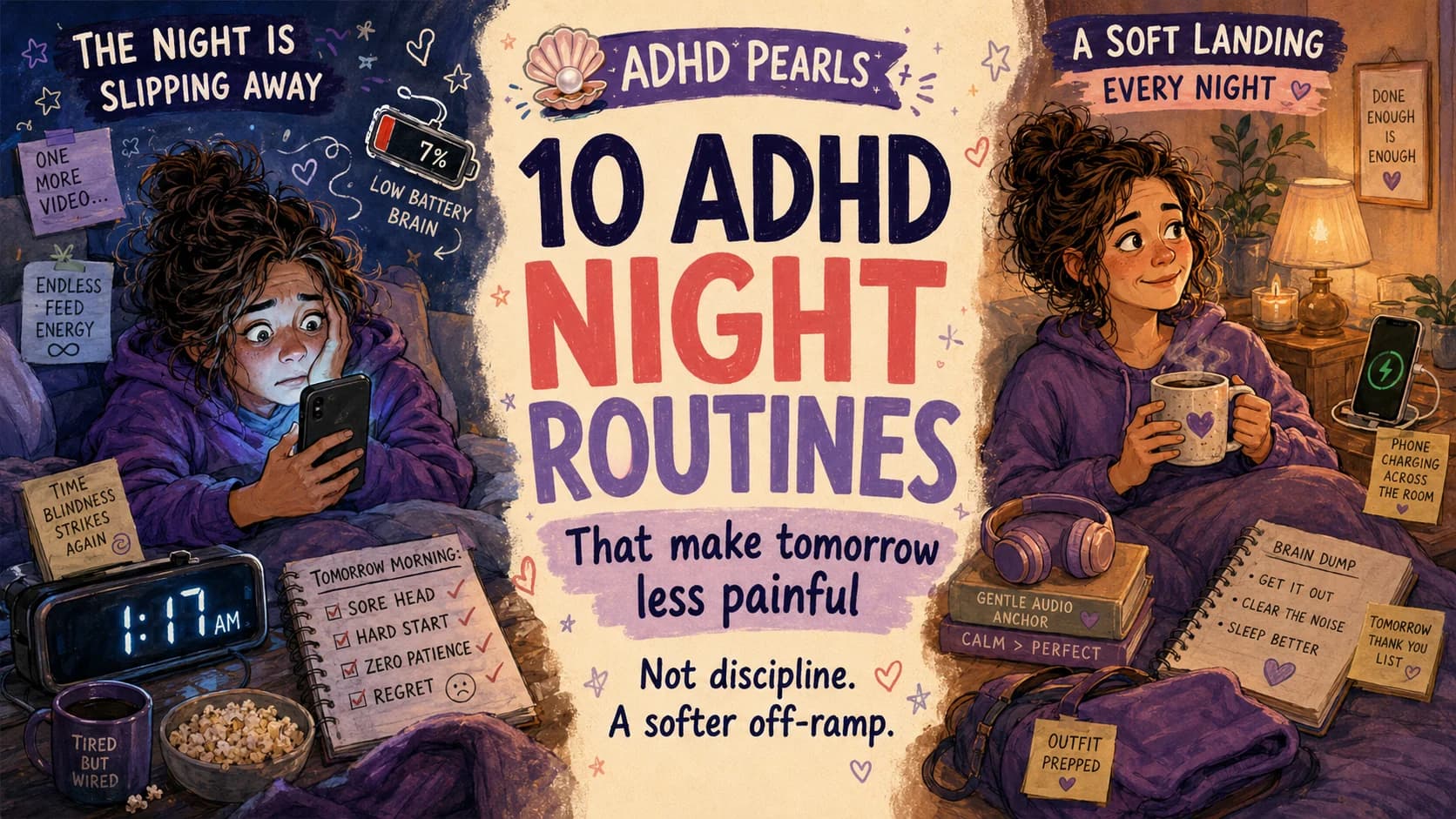 adhd night routine