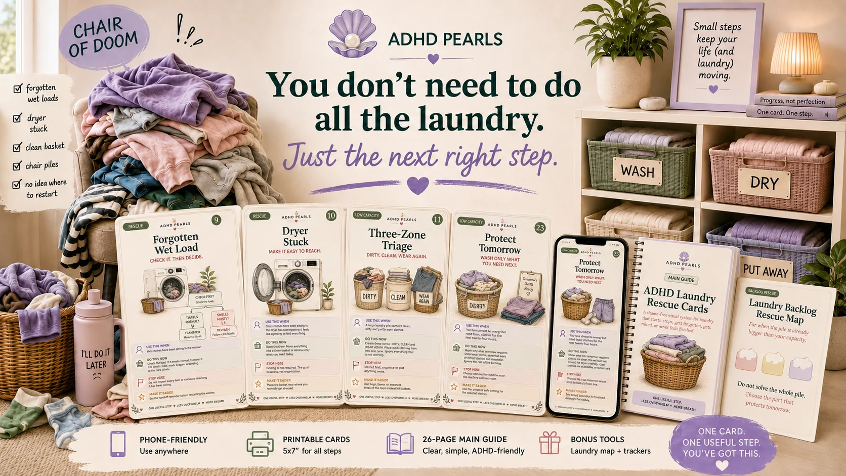 ADHD Laundry Rescue Cards